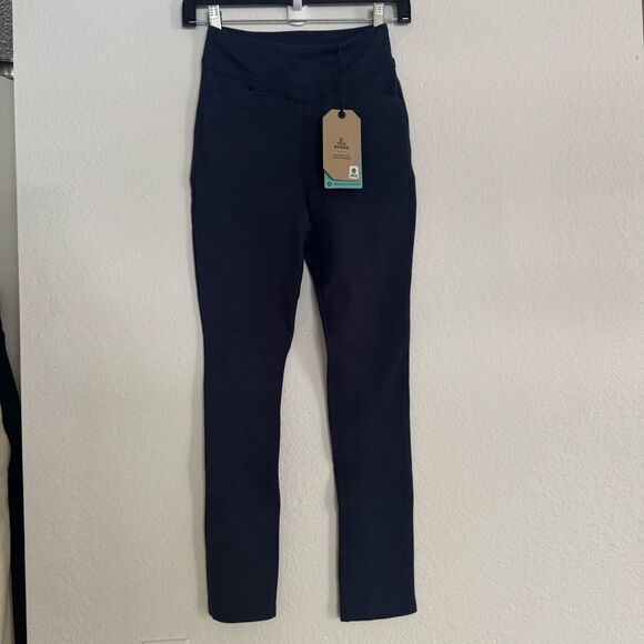 NWT prAna Monte Baldo Leggings Women's Navy Pants Size XS - Picture 5 of 16